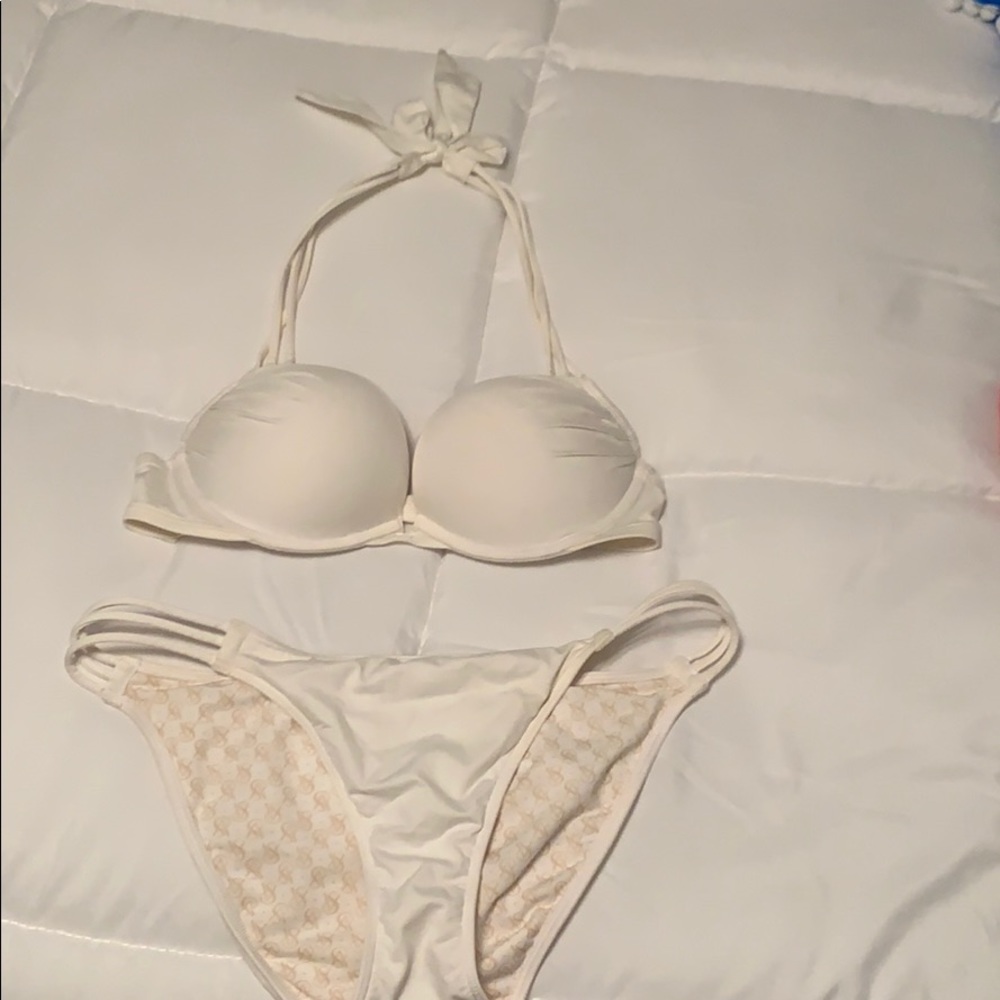 Victoria’s Secret white bathingsuit